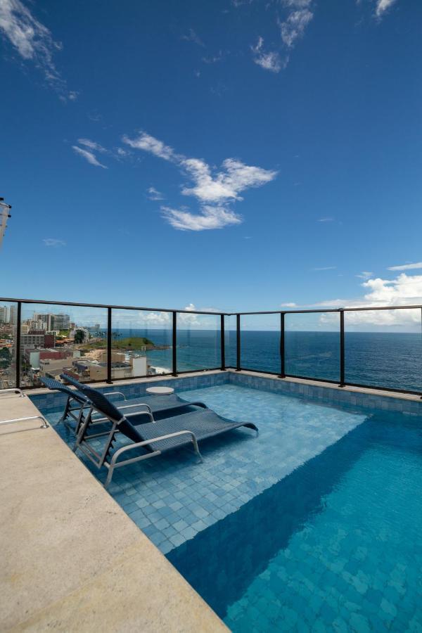 Appartamento Lindo Flat No Farol Da Barra Salvador Esterno foto